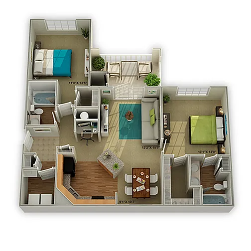 Floor plan Brookstone