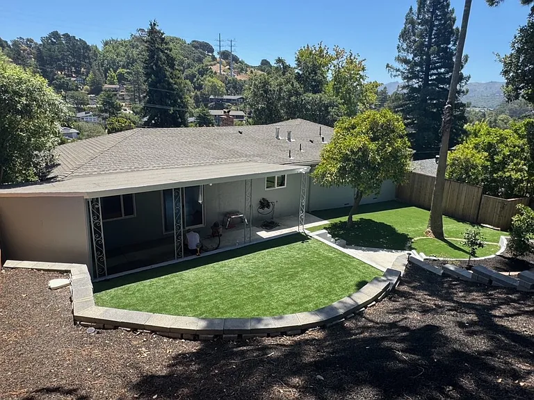 Back Yard Play Area