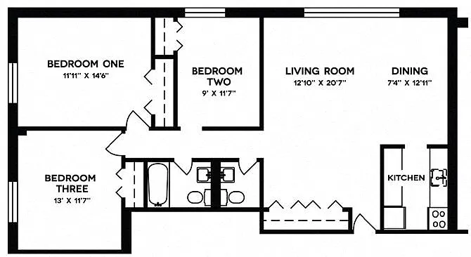 Floor plan C1