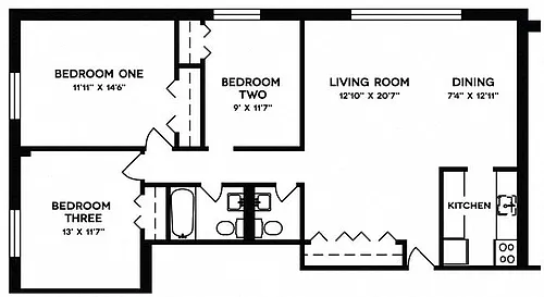 Floor plan C1