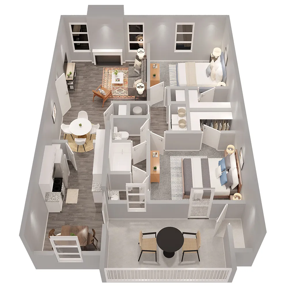 Floor plan B1
