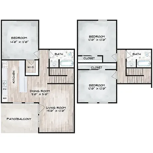 Floor plan C3