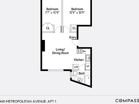 2nd image of 441 Metropolitan Ave #1