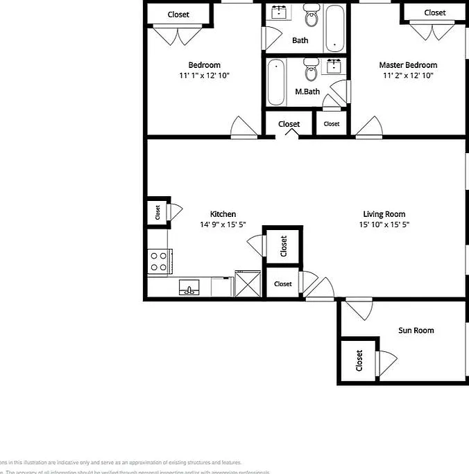 2 bed, 2.0 bath, 960 sqft, $1,645 — Photo 2