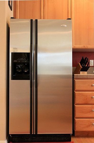 Stainless Steel Refrigerator is included
