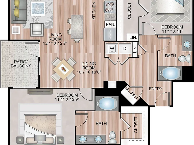 1275 Sq. Ft. 1275 Sq. Ft.