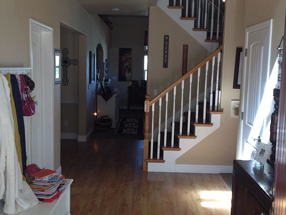 Entryway & stairs to upper l