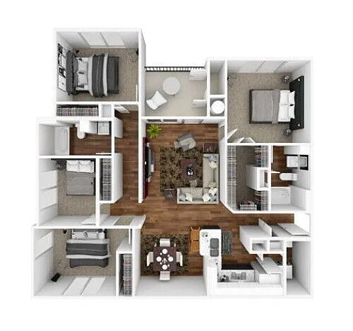 Floor plan Nueces