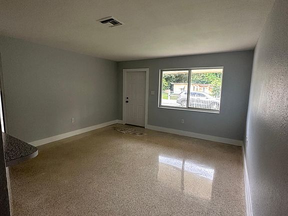 Living room view from kitchen