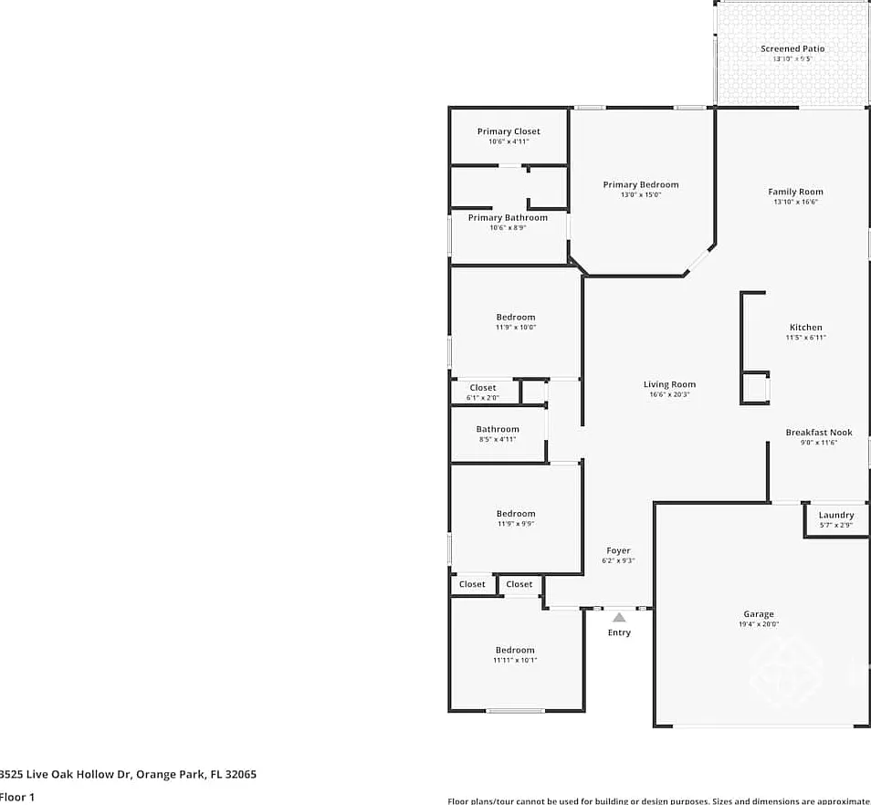 3525 Live Oak Hollow Dr Orange Park, FL 32065 — Photo 2