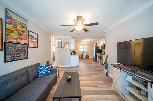 Floor plan 3515 Pleasant Ave 2BD 1BA Furnished