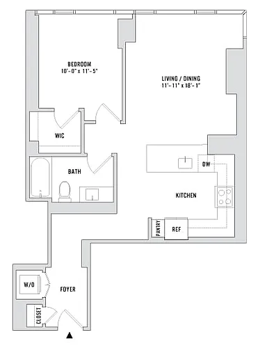 Floor plan A22