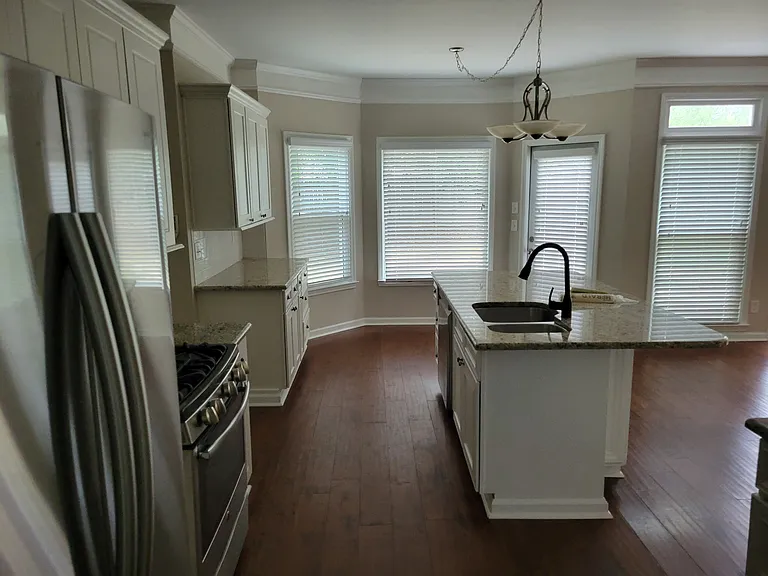 Picture of the Kitchen. Yes it looks that nice :). The island that you see looks toward the fire place as shown in previous pictures.