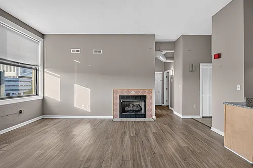 Floor plan Unit 404 1 Bed 1 Bath