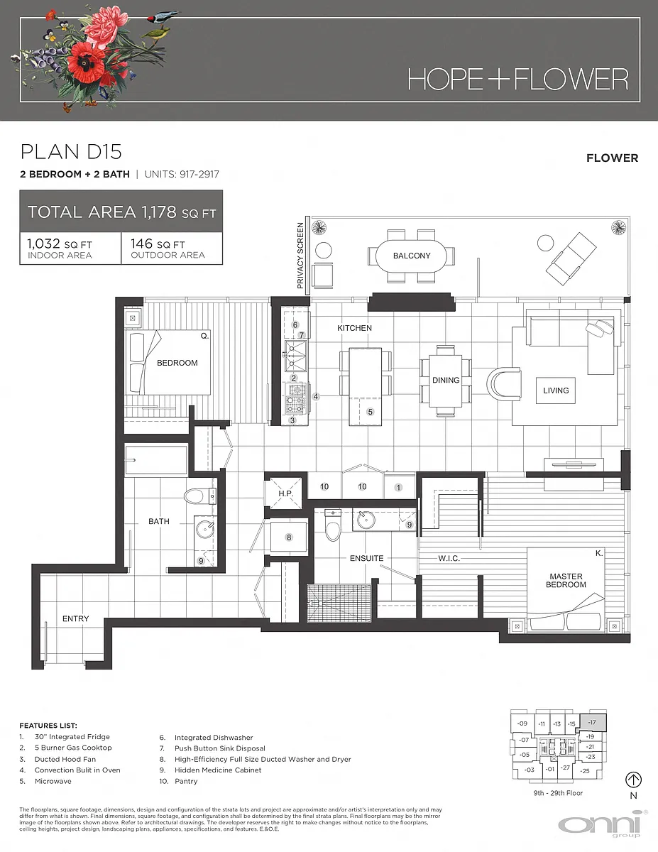 Floor plan D15