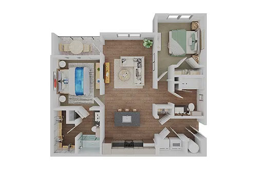 Floor plan Classic (B1)
