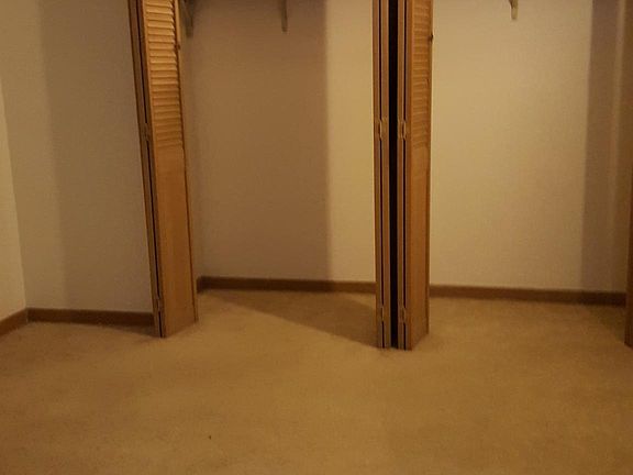 bedroom and closets