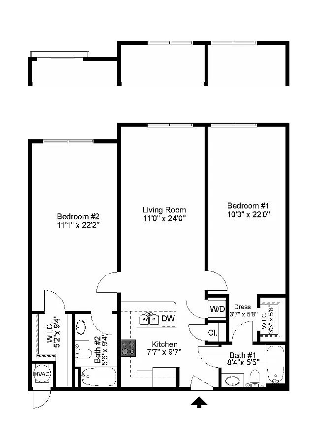Floor plan Topaz Supreme