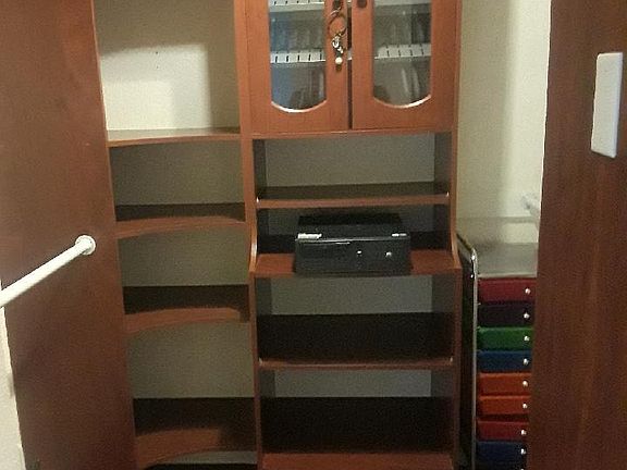Master walk-in closet