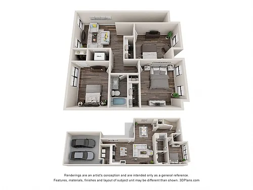 Floor plan Magnolia