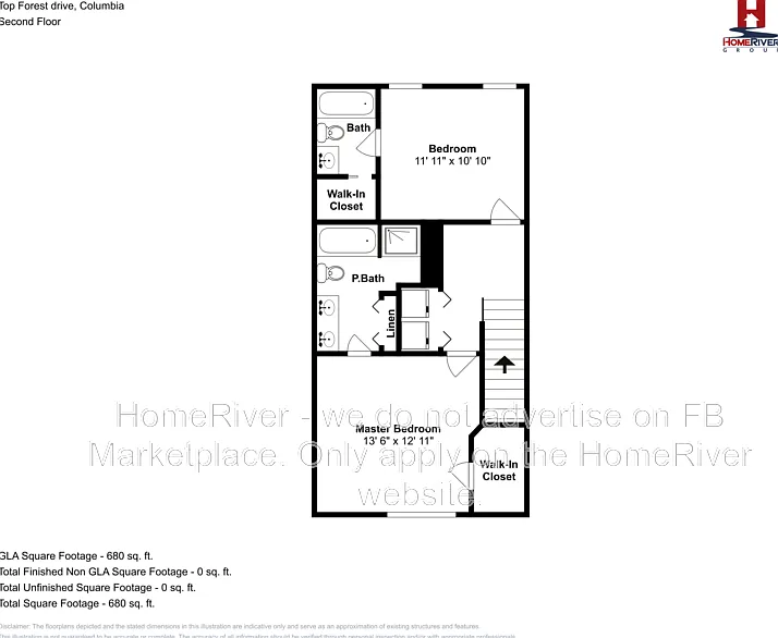 2 bed, 2.0 bath, 1334 sqft, $1,600 — Photo 4