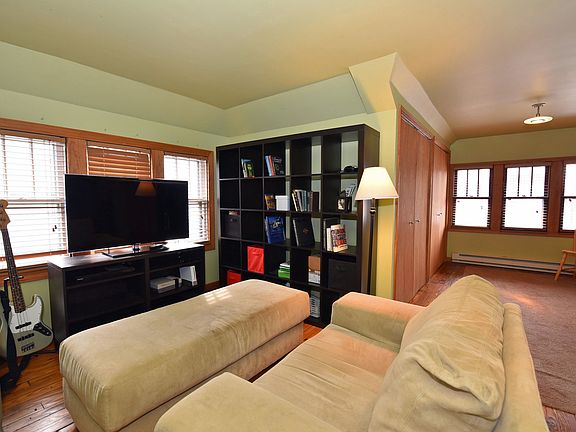 Master bedroom TV area