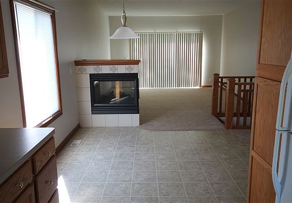 Dining Area with Living Room in the Background