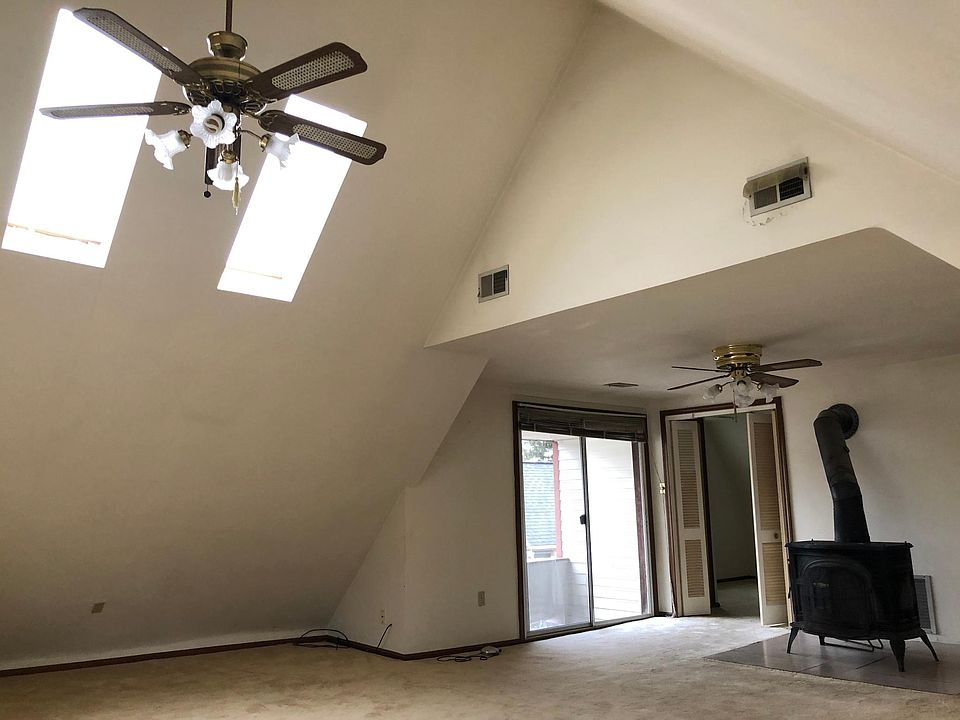 Living room and dining room
