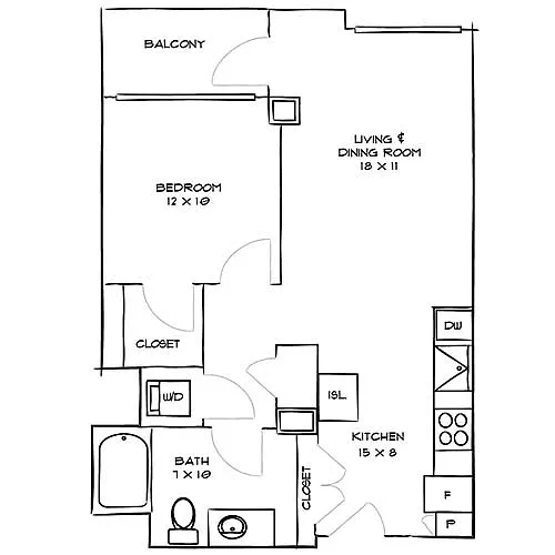 Floor plan Aquamarine