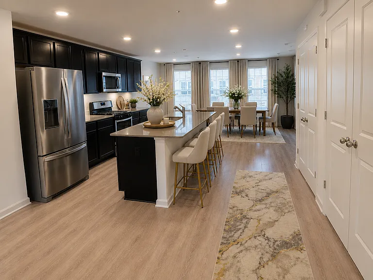 2nd floor kitchen n dining area