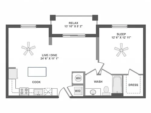 Floor plan A3e