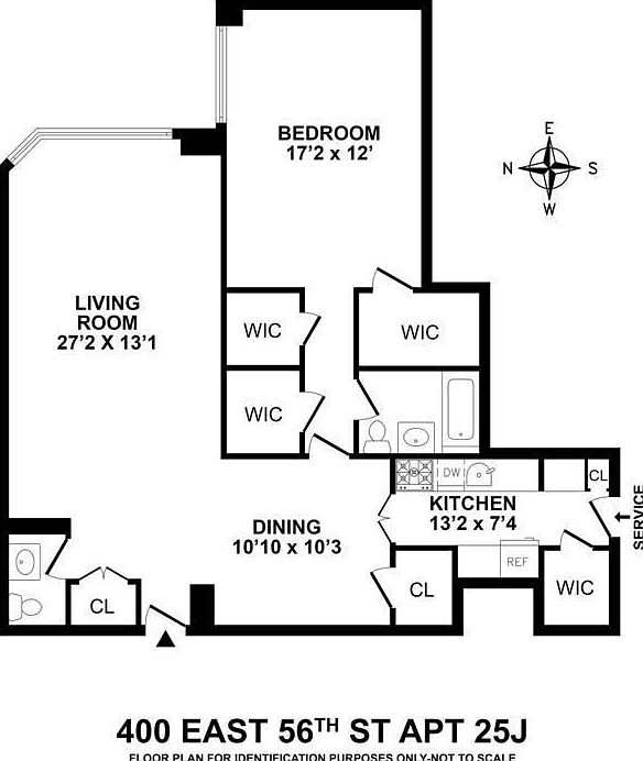 1st image of 400 E 56th St APT 25J