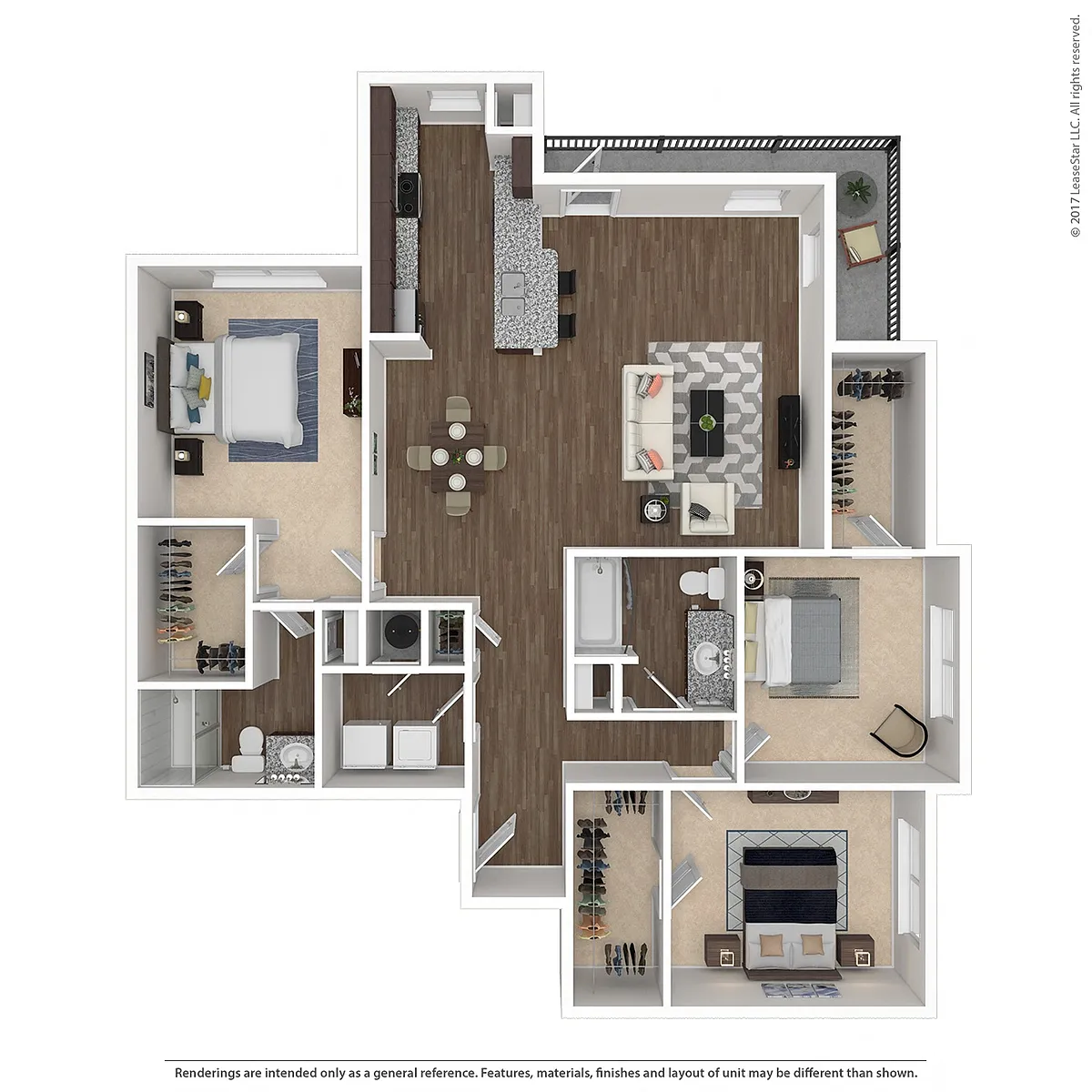 Floor plan C2B