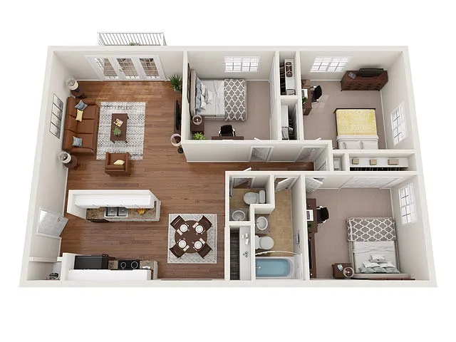 Floor plan C1 Floor Plan: Limited Availability-Contact Office