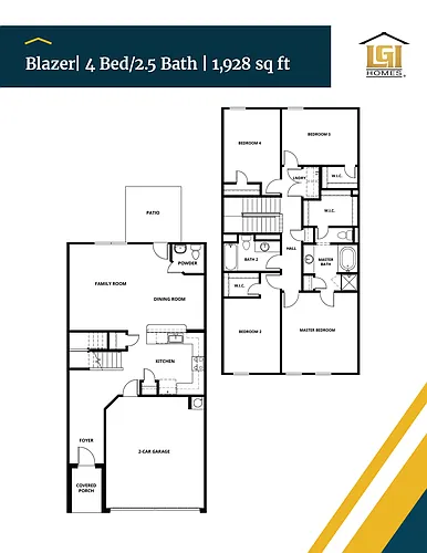 Floor plan Blazer