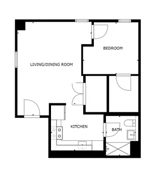 Floor plan A1