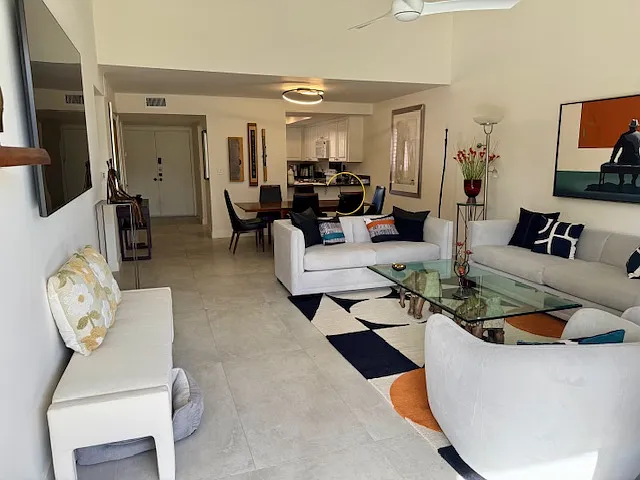 View of home toward front.