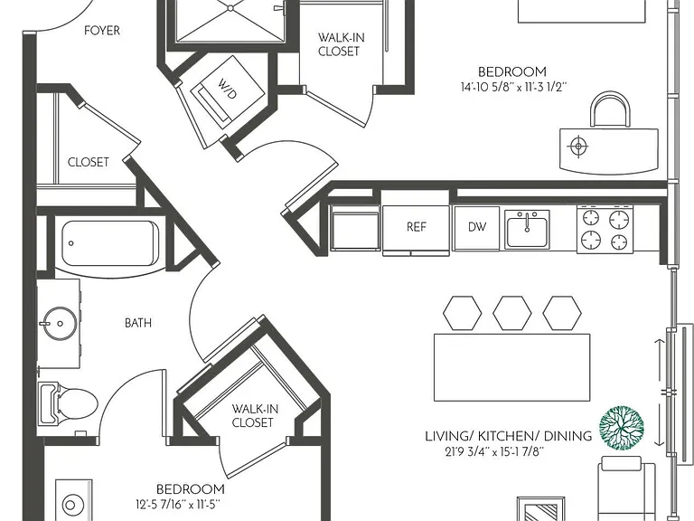Two Light Luxury Apartments — Photo 69