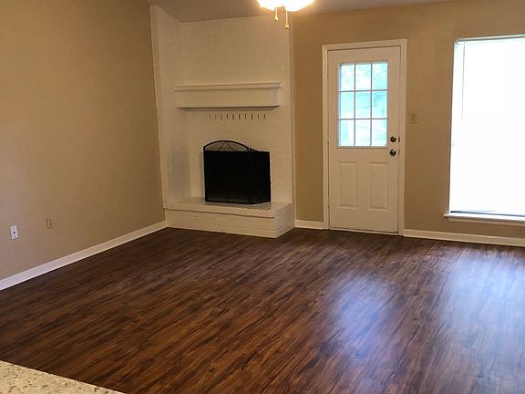 Fireplace in living room