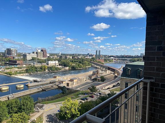 Panoramic view from the balcony