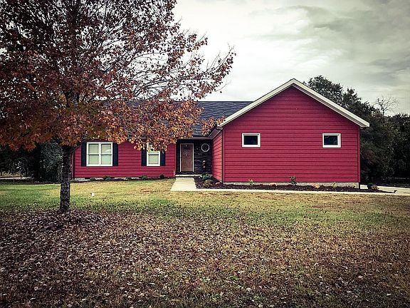 Front of home in fall