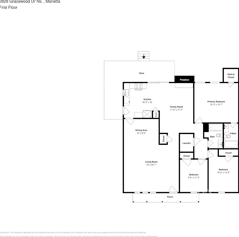 2828 Gracewood Dr NE Marietta, GA 30062 — Photo 2