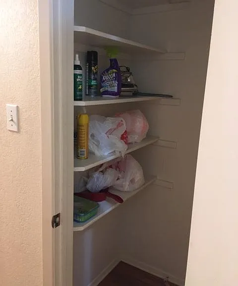 Spacious pantry