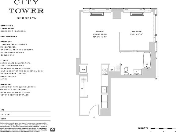 2nd image of 10 City Pt APT 22Q