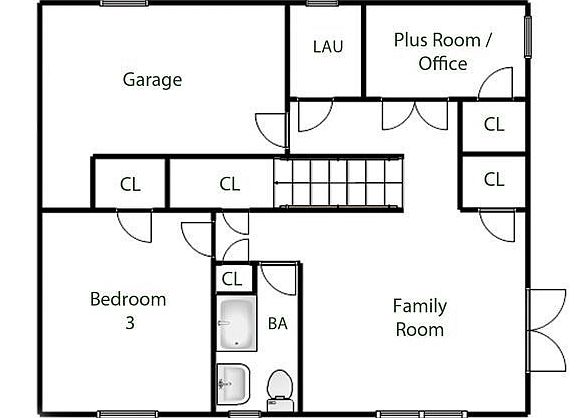 Floorplan Lower