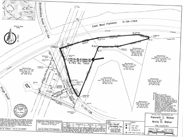 W East West Parkway Hobson Rd, Anderson, SC 29621