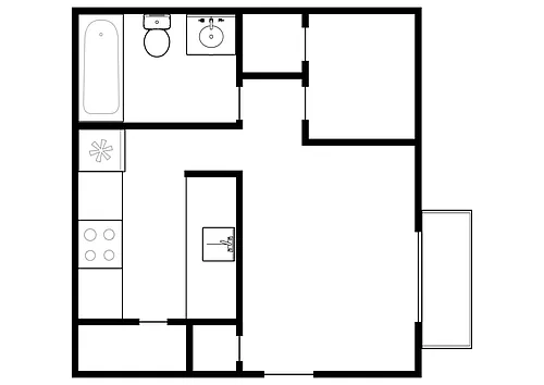 Floor plan A1S North