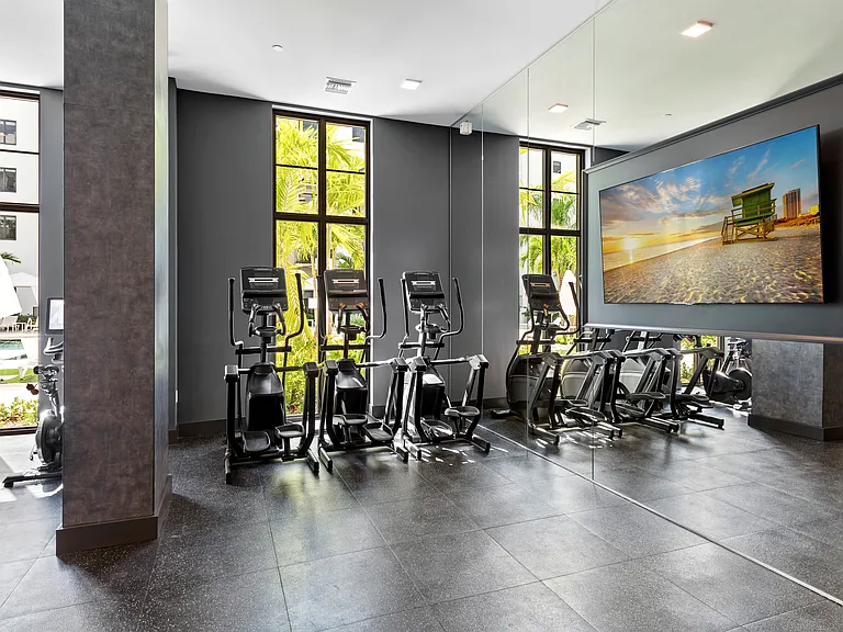 Stay active in the fully equipped fitness facilitites featuring premium equipment.