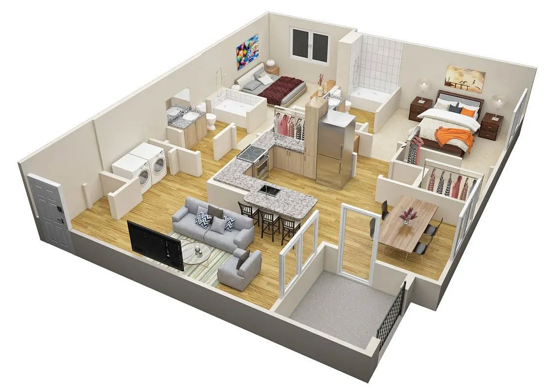 Floor plan B5