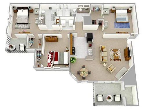 Floor plan Greenbriar